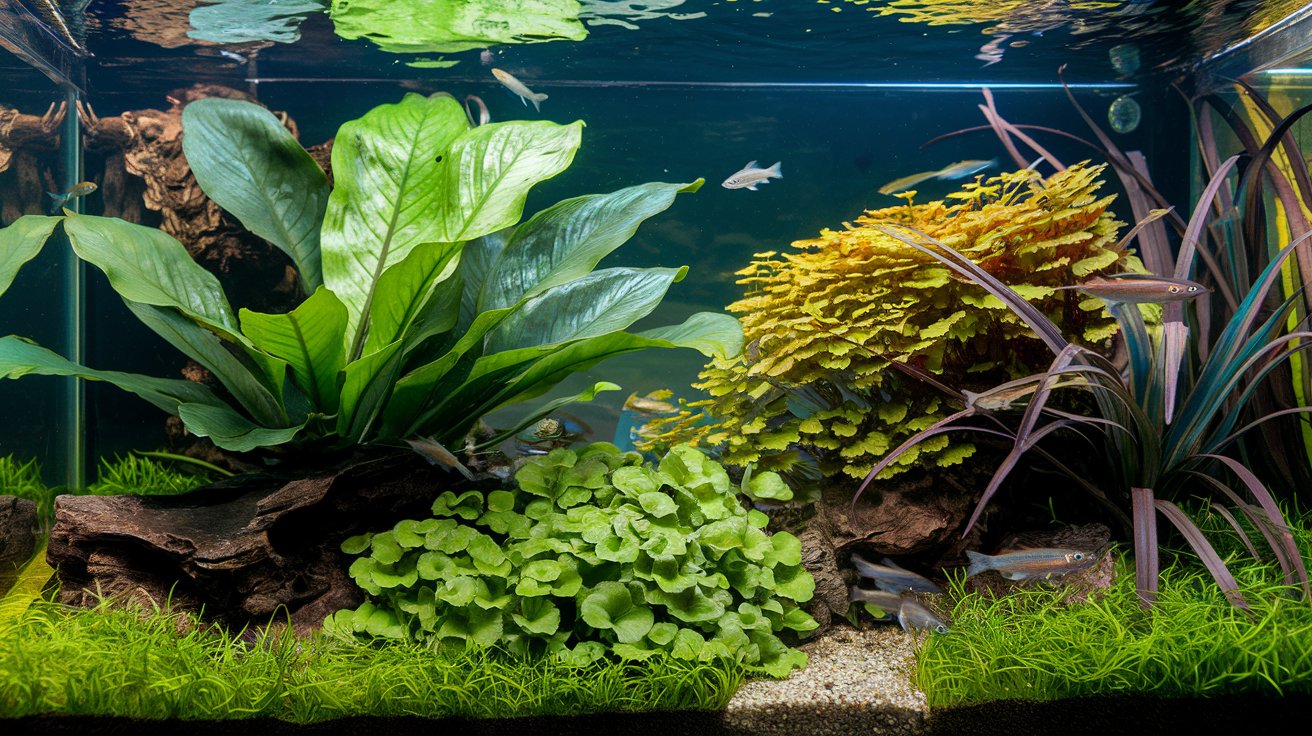 Live aquarium plants