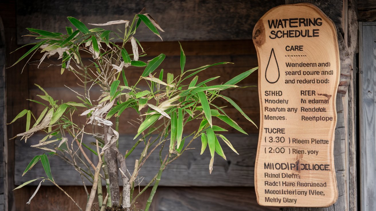 Bonsai Bamboo Plant Watering Schedule